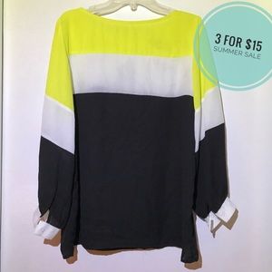 3 for $15 • H&M Colorblocked Blouse